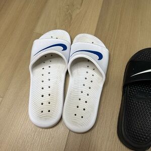 Nike Slide Sandals in White